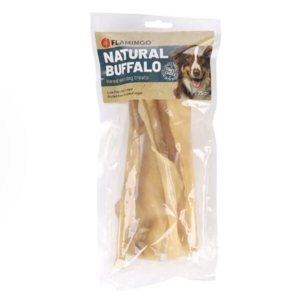 Peau de tête de buffle 25cm 200g