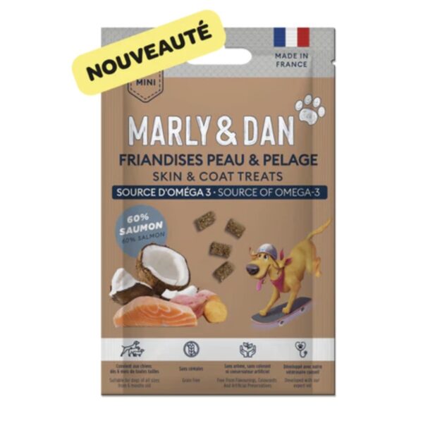 Friandises éducation Marly & Dan Peau et Pelage 20g