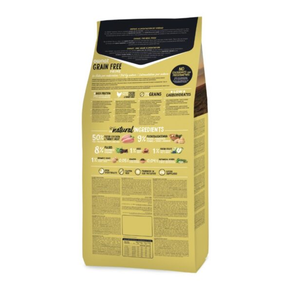 OWNAT chien Prime grain free Junior chicken & turkey 12kg – Image 2