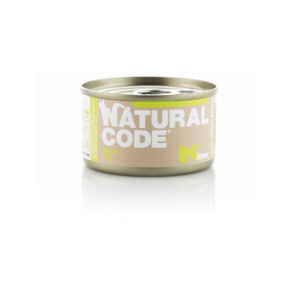 NATURAL CODE Kitten Poulet 85g