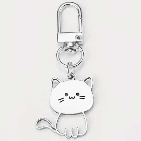 Porte clefs chat