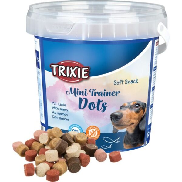Snack mini trainer Dots Saumon 500g