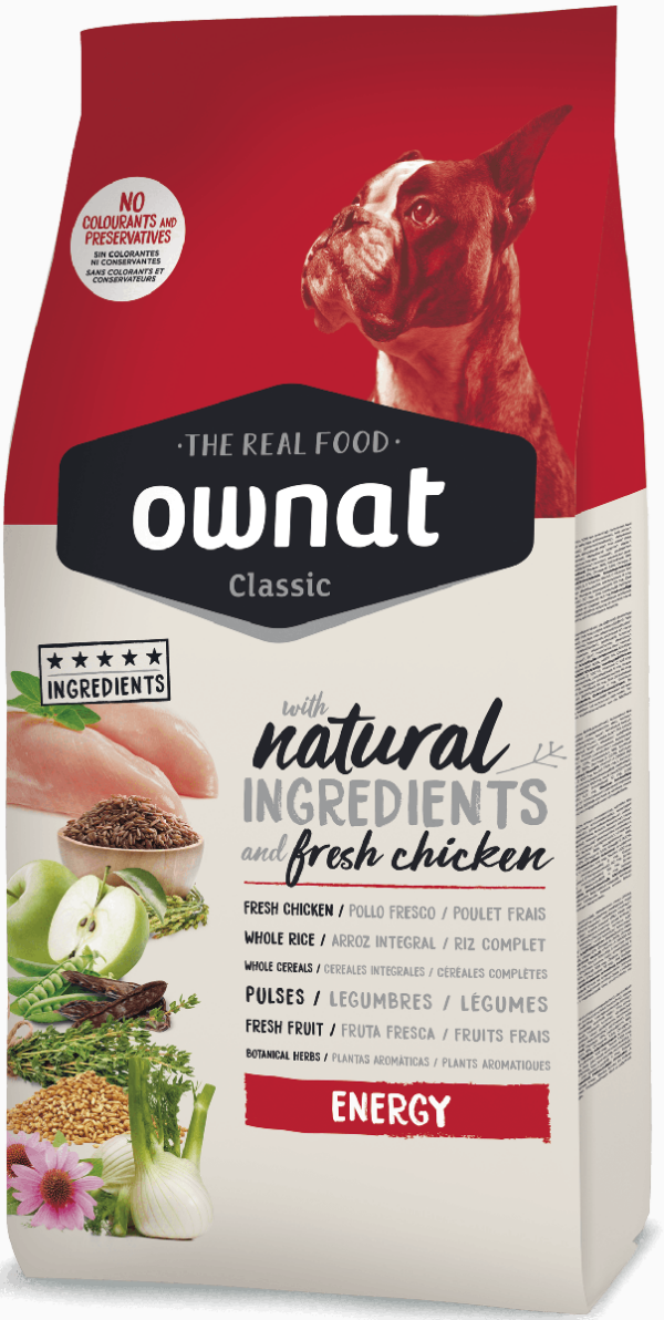 OWNAT chien Classic Energy 20 kg