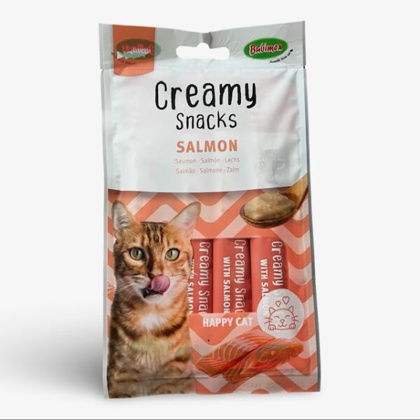 Creamy snacks chat - Saumon - 4 x 60g