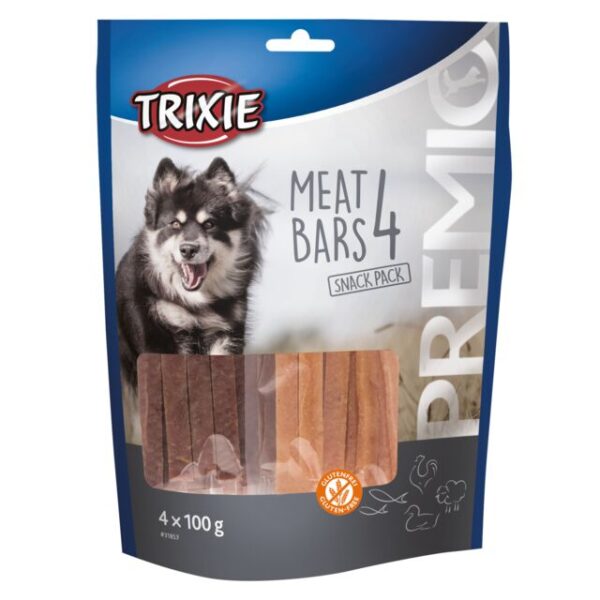 Snack pack bars 4x100g poulet, canard, saumon, agneau