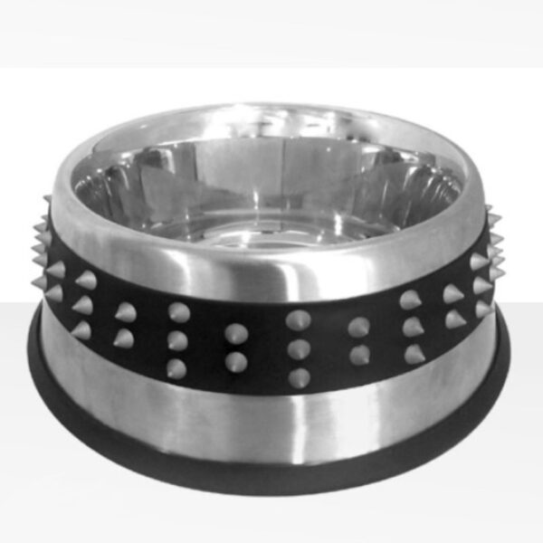 Gamelle acier rubber studs 0.85L - 20.5cm