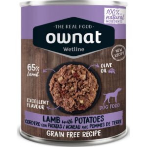 OWNAT Wetline chien Agneau et Pommes de terre 395g