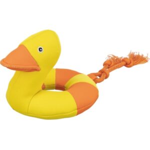 Jouet en tissu flottant Trixie Canard sur corde