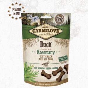 CARNILOVE chien semi-humide canard et romarin 200g