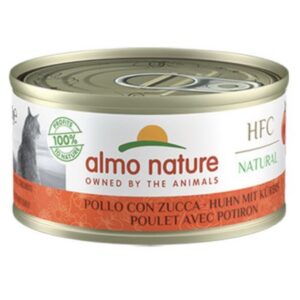 ALMO NATURE Chat Natural Poulet avec potiron 70g