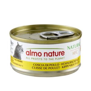 ALMO NATURE Chat Natural Cuisse de poulet 70g