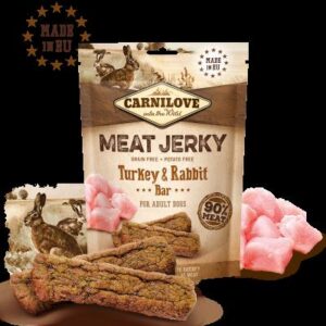 CARNILOVE chien meat Jerky Dinde et Lapin 100g