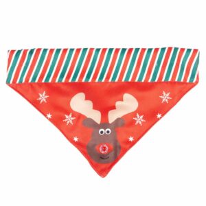 Bandana de noël avec flash LED