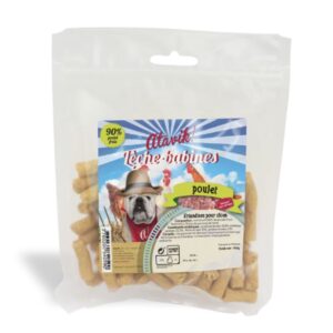 Lèche babines chien Atavik - Poulet 100g