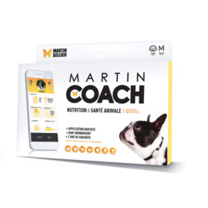 Martin Coach - traqueur d'activité et suivi de l'alimentation pour chien