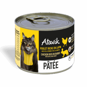 Effilochés pour chat Atavik Dinde lapin 200g