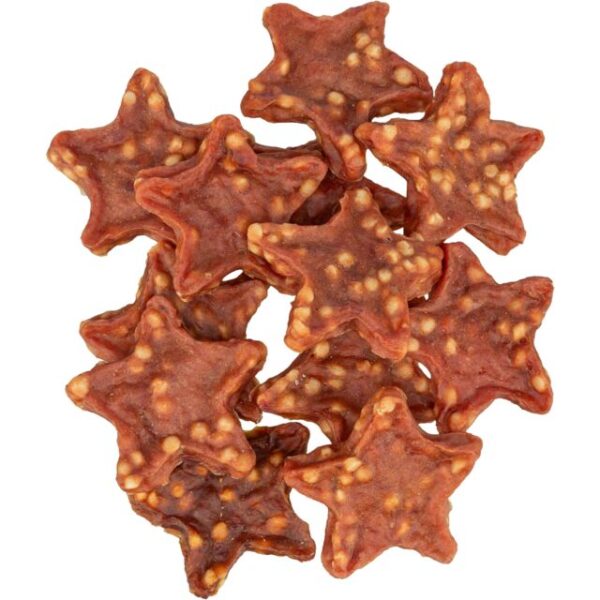 Friandises Xmas stars au canard et au riz 100g