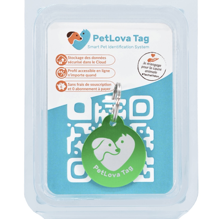 Médaille classique PetLova Tag