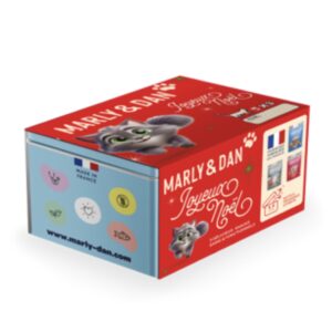 Coffret de noël Marly & Dan chat