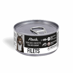 Filets pour chat Atavik 70g - Thon et crevette