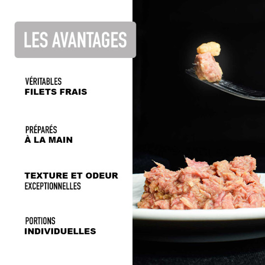 Filets pour chat Atavik 70g - Thon et crevette – Image 2