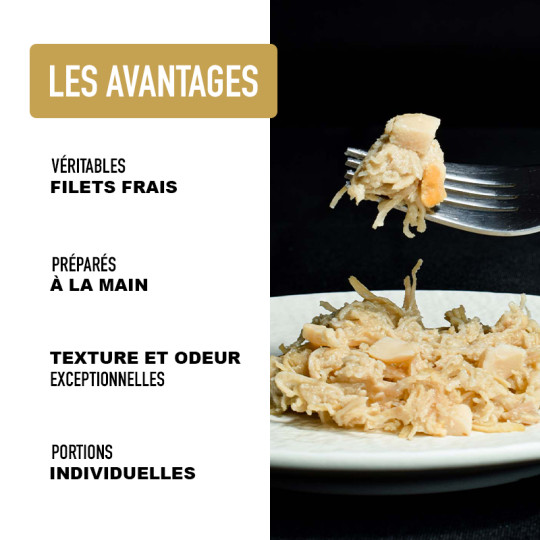 Filets pour chat Atavik 70g - Poulet avec oeuf – Image 2