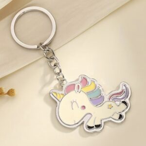 Porte clefs licorne