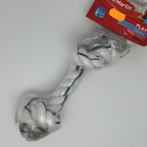 Corde à noeuds blanche 20 cm