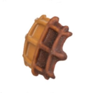 Gaufre bicolore au blanc de poulet 32g