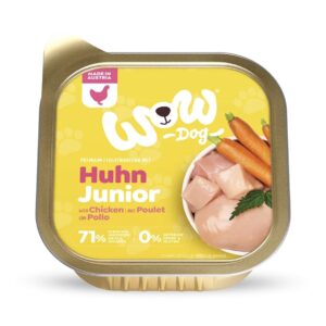 WOW pâtée chien junior poulet