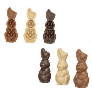 Lapin de pâques au poulet 10cm