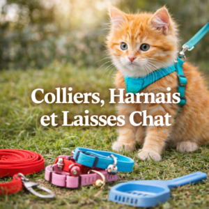 Colliers, harnais et laisses
